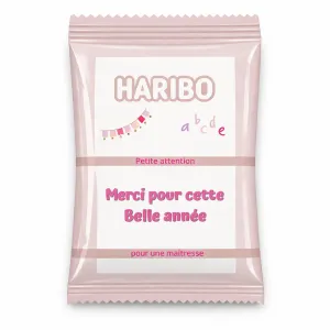 Haribo douceur merci maîtresse