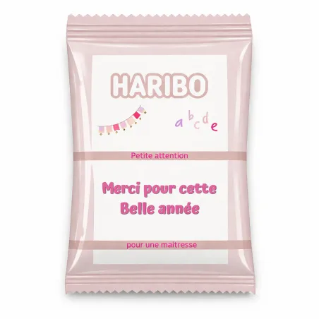 Haribo douceur merci maîtresse