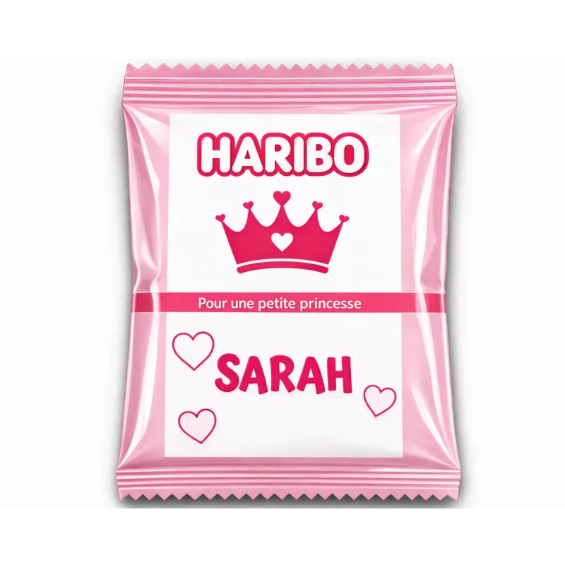 Haribo douceur royale pour petite princesse