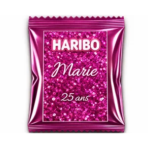 Haribo éclat fuchsia
