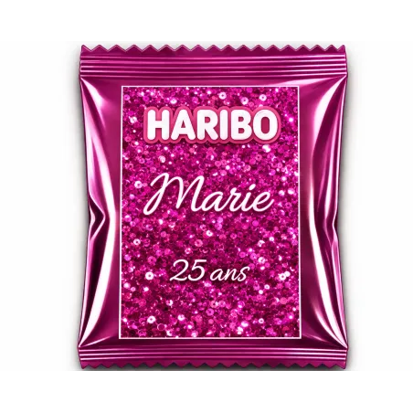 Haribo éclat fuchsia