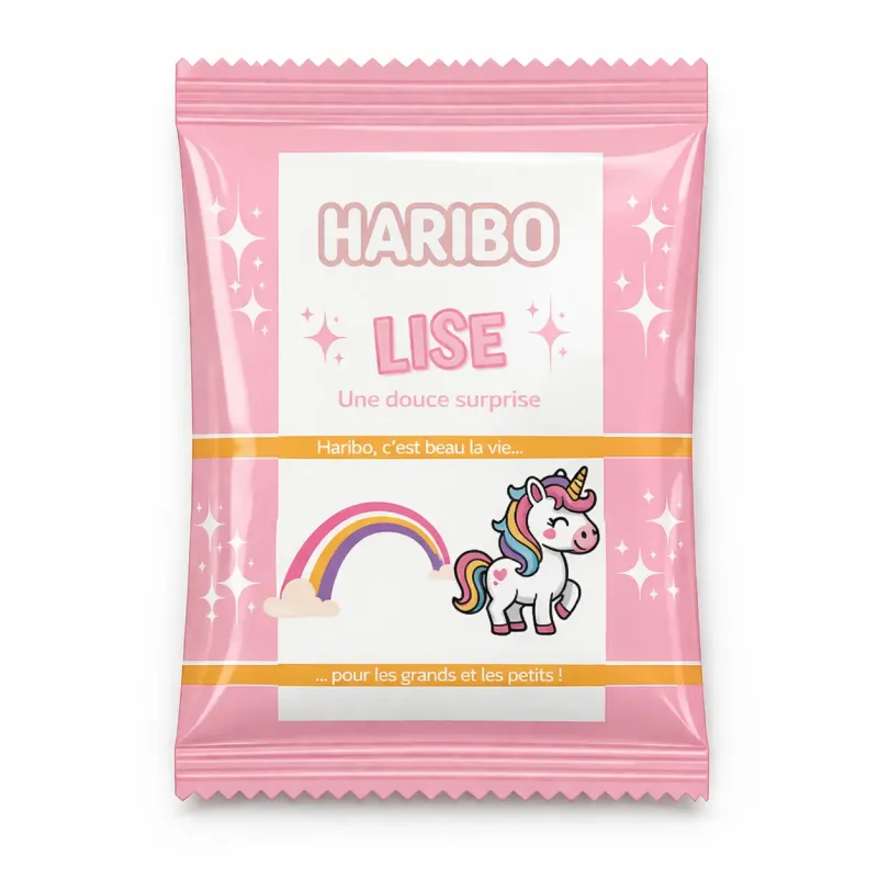 Haribo magie pastel licorne enchantée
