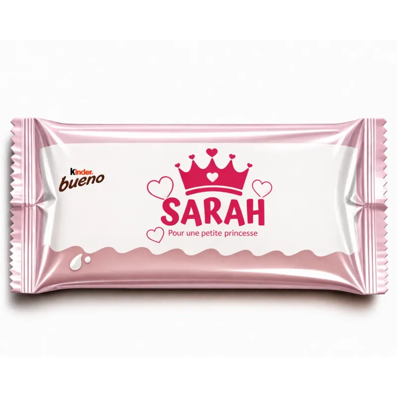 Kinder bueno douceur royale pour petite princesse