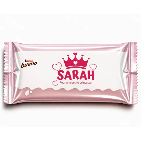 Kinder bueno douceur royale pour petite princesse