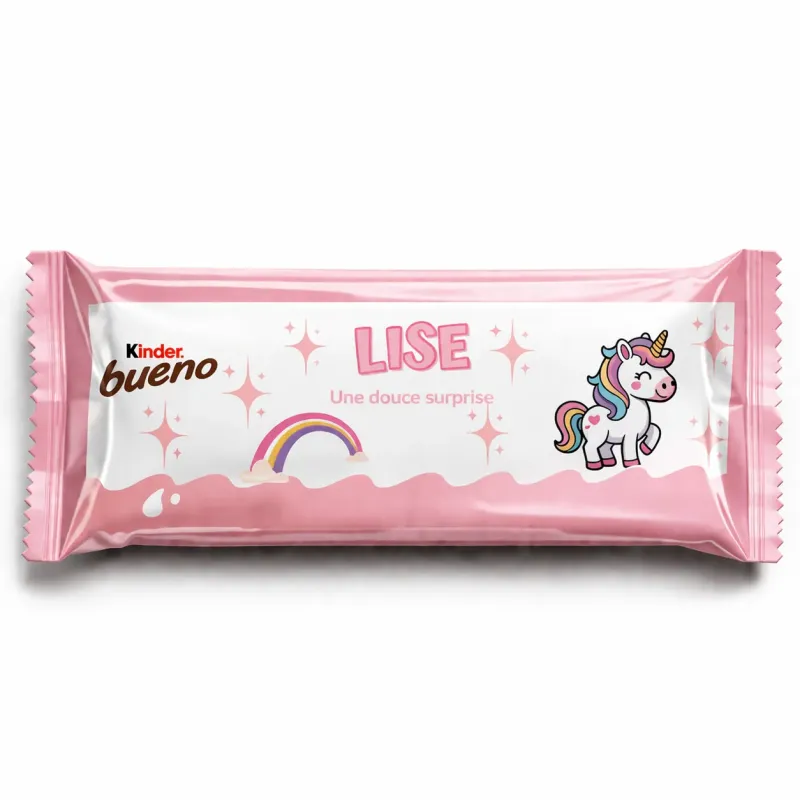 Kinder bueno magie pastel licorne enchantée