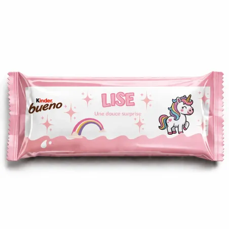 Kinder bueno magie pastel licorne enchantée