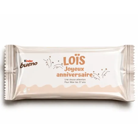 Kinder bueno douceur anniversaire élégante