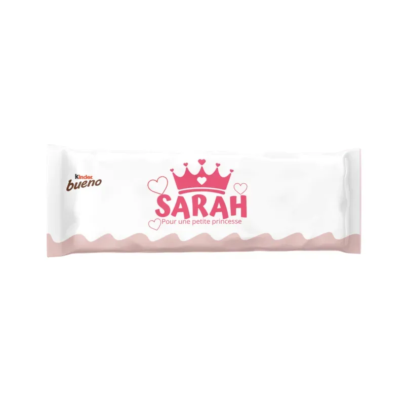 Kinder bueno douceur royale pour petite princesse