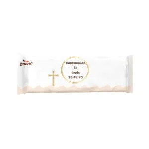 Kinder bueno élégance communion dorée